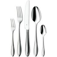 WMF Florence Cutlery Set for 12 People with Monobloc Knife Polished Cromargan Stainless Steel and Dishwasher Safe