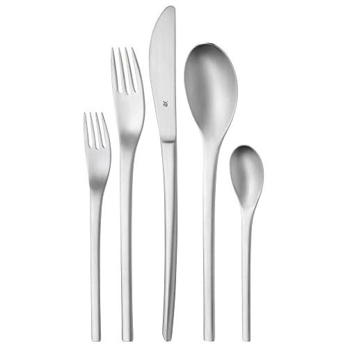 더블유엠에프 WMF 60-Piece Cutlery Set for 12 People - Corio Cromargan Stainless Steel 18/10 Matte