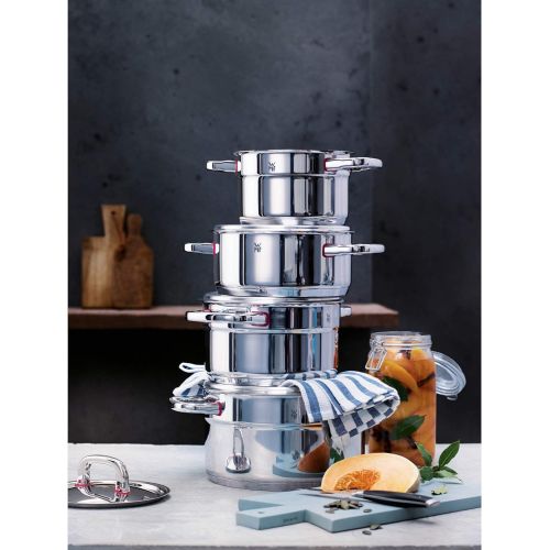 더블유엠에프 WMF Premium One 18/10 Stainless Steel 24cm Stock Pot with Lid