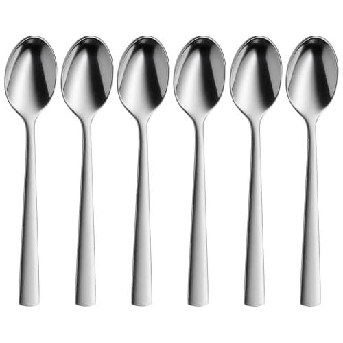 더블유엠에프 WMF Corvo 1158966330 Espresso Spoon Set of 6 Cromargan Protect