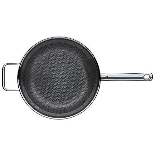 더블유엠에프 WMF Profi Resist Frying Pan Diameter 28cm high, stainless steel with handle Coated Honeycomb Structure for Induction Frying Pan