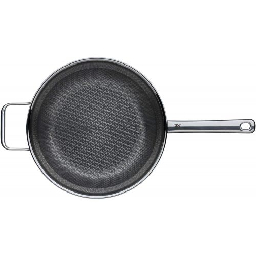 더블유엠에프 WMF Profi Resist Frying Pan Diameter 28cm high, stainless steel with handle Coated Honeycomb Structure for Induction Frying Pan