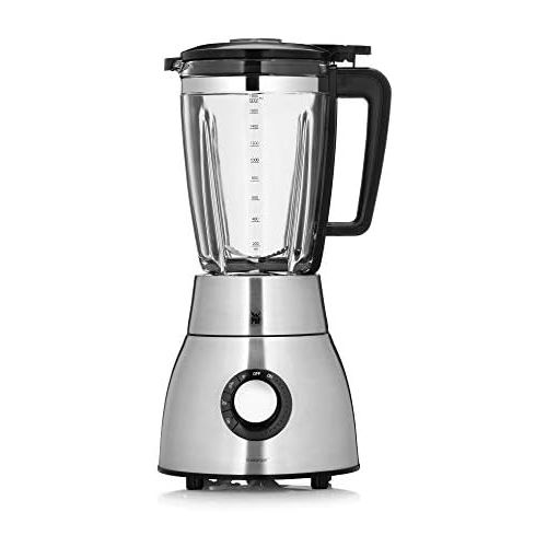 더블유엠에프 WMF Kult Pro Blender (1,400 Watt, 25,000 rpm, 1.8 Litre Glass Container, Smoothie, Ice Crush, and Interval Function)