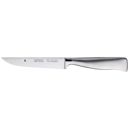 더블유엠에프 WMF Grand Gourmet Utility Knife Length 23 cm Blade Length 11 cm Performance Cut Made in Germany Forged Special Blade Steel Handle Stainless Steel, ., 12 cm