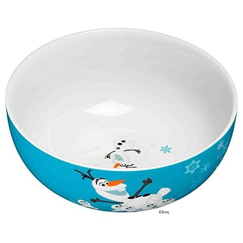 더블유엠에프 WMF Disney Frozen Childrens Cereal Bowl, 13.8 cm, Porcelain, Dishwasher Safe, Colour- and Food-Safe