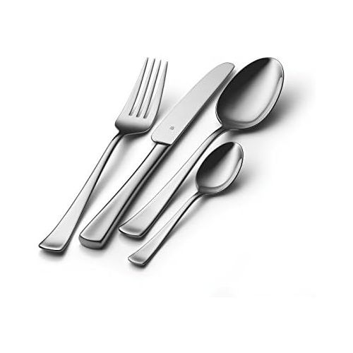 더블유엠에프 WMF Denver cutlery set, 12 persons, 60 pieces, monobloc knives, Cromargan polished stainless steel, glossy, dishwasher-safe