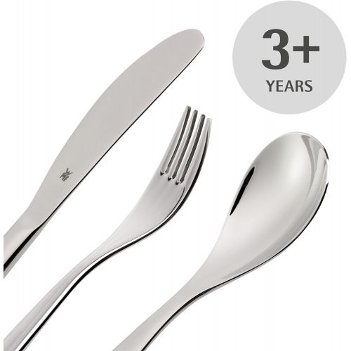 더블유엠에프 WMF Unicorn Childrens Cutlery Set 4-Piece 3-9 Years Stainless Steel Cromargan Polished Dishwasher Safe