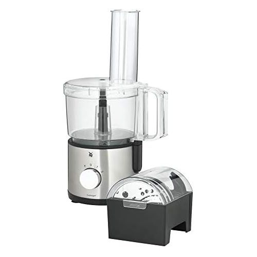 더블유엠에프 WMF Kult X Edition Food Processor 500 W with 5 Accessory Discs Kneading Knife Stopper Stainless-Steel Knife Container 2.0 L