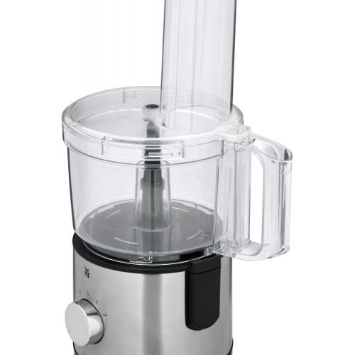 더블유엠에프 WMF Kult X Edition Food Processor 500 W with 5 Accessory Discs Kneading Knife Stopper Stainless-Steel Knife Container 2.0 L