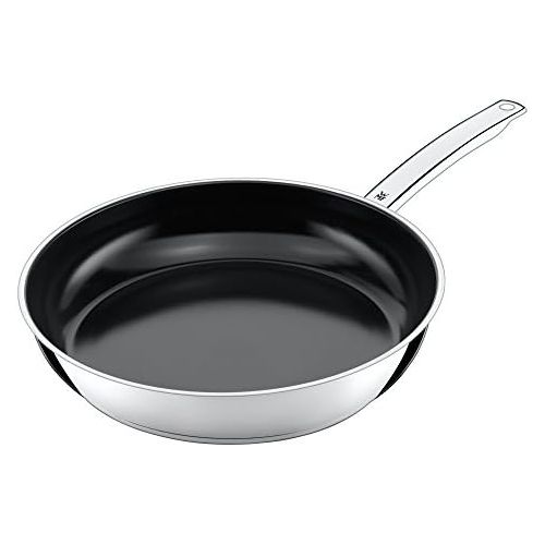 더블유엠에프 WMF 748326021Hand Wash Devil Coating Diameter 32cm Devil Stainless Steel Cromargan Stainless Steel Frying Pan Suitable for Induction, Stainless Steel, Silver, 54x 33.4x 10 