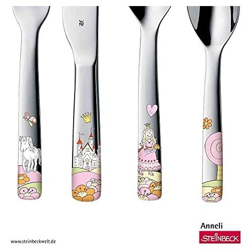 더블유엠에프 WMF Kinderbesteck Set 4 PRINZESSIN ANNELI 1294156040