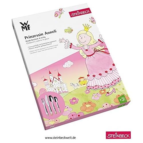 더블유엠에프 WMF Kinderbesteck Set 4 PRINZESSIN ANNELI 1294156040