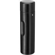 WMF Motion Thermos Flask 1.0 L Cromargan Stainless Steel for Tea or Coffee Vacuum Flask with Drinking Cup, Keeps 24 Hours Cold and 12 Hours Warm Black Matte