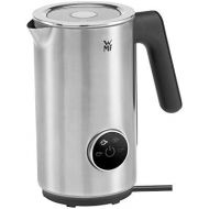 WMF Lumero Design Milk Frother Electric Frappe Mixer, 100-250 ml, Touch Display, LED Light, 500 Watt, for Milk Froth, Hot Milk, Milk Warmer, Matte Stainless Steel