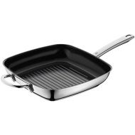 WMF Durado Grill Pan 28 x 28 cm, Durado Cromargan Stainless Steel Coating, Ceramic Coating, Suitable for Induction Cookers