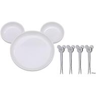 WMF Disney Mickey Mouse Childrens Crockery Set, Silver, 25 x 25 x 5 cm