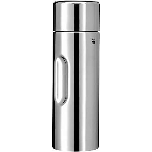 더블유엠에프 WMF Motion Insulated Flask 0.75 L Cromargan Stainless Steel for Tea or Coffee / Thermos Flask with Drinking Cup / Keeps 24 Hours Cold and 12 Hours Warm