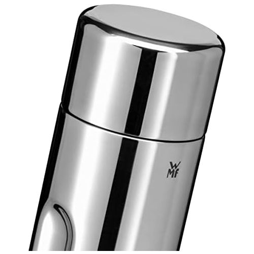 더블유엠에프 WMF Motion Insulated Flask 0.75 L Cromargan Stainless Steel for Tea or Coffee / Thermos Flask with Drinking Cup / Keeps 24 Hours Cold and 12 Hours Warm
