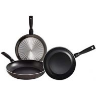 Visit the WMF Store WMF Permadur Element 3-Piece Pan Set Stainless Steel 20/24/28 cm with Non-Stick Coating for All Types of Cookers including Induction, Die-Cast Aluminium
