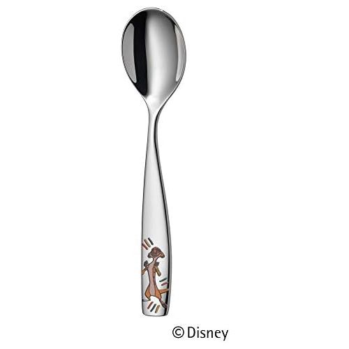 더블유엠에프 WMF Childrens Cutlery Set 3+ Years, the Lion King Stainless Steel Polished, Dishwasher Safe