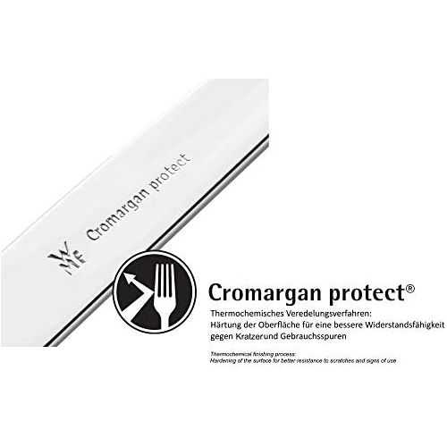 더블유엠에프 WMF Lyric tea/coffee spoon Cromargan Protect Stainless Steel Polished Very Resistant Dishwasher Safe, Silver, 5x 5cm