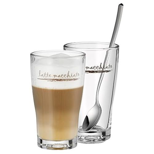 더블유엠에프 WMF 954142040 Barista Latte Macchiato Glasses Set of 2