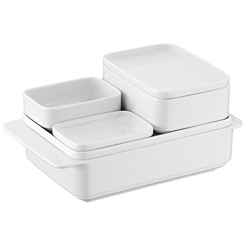 더블유엠에프 WMF Various 0687359440 Casserole Dish 24 x 33.5 x 8.5 cm Porcelain Rectangular