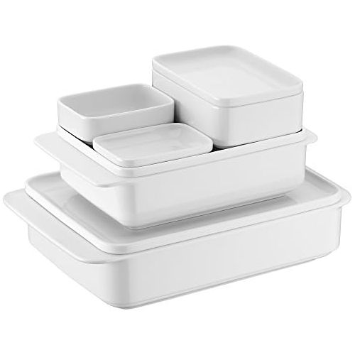 더블유엠에프 WMF Various 0687359440 Casserole Dish 24 x 33.5 x 8.5 cm Porcelain Rectangular