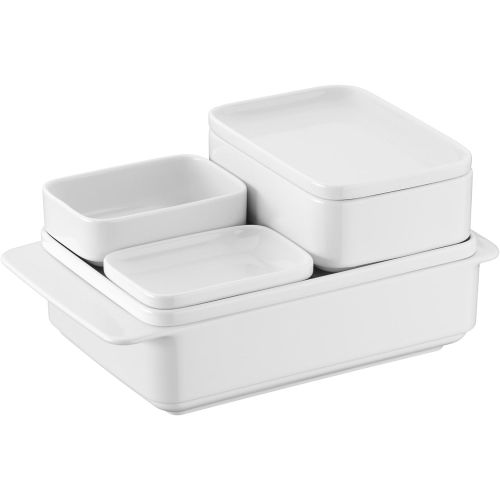 더블유엠에프 WMF Various 0687359440 Casserole Dish 24 x 33.5 x 8.5 cm Porcelain Rectangular