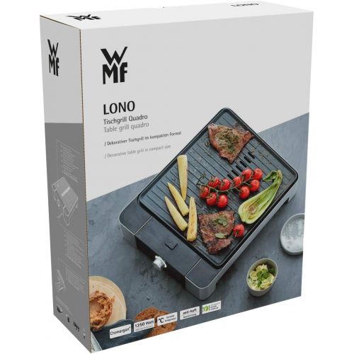 더블유엠에프 Unisex WMF Quadro LONO table grill removable parts dishwasher-safe WMF, 000