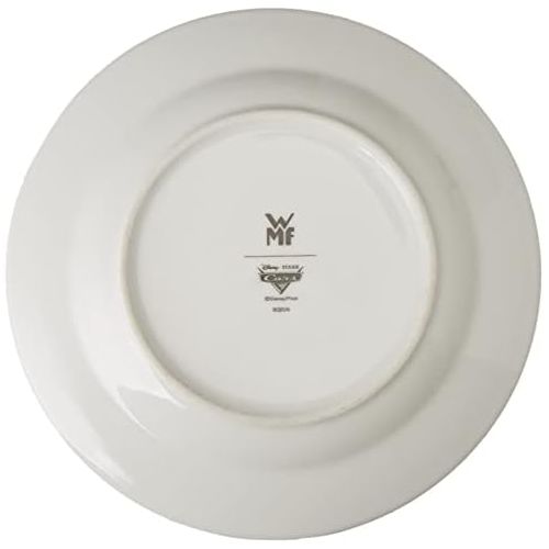 더블유엠에프 WMF Disney Cars2 Childrens Crockery Plate 19 cm Porcelain Dishwasher Safe Colour and Food Safe