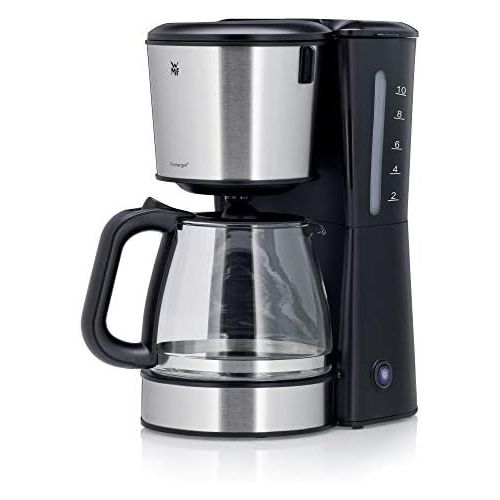 더블유엠에프 WMF Bueno Pro Coffee Maker with Glass Jug / Filter Coffee / 10 Cups / Start / Stop Button / Drip Stop / Swing Filter / Automatic Shut-Off / 1000 W