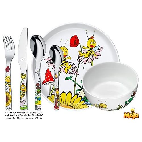 더블유엠에프 WMF Childrens Crockery Set, 6 Pieces Bee Maya, 400x250x98 cm