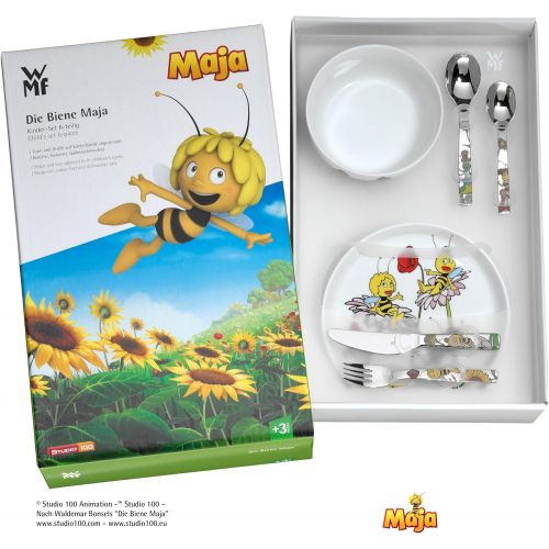 더블유엠에프 WMF Childrens Crockery Set, 6 Pieces Bee Maya, 400x250x98 cm