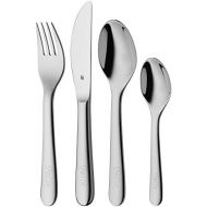 WMF 4-Piece 18/ 10 Stainless Steel Engraved Childs Cutlery Set, Silver