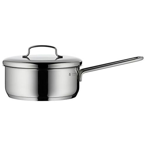 더블유엠에프 WMF Mini Saucepan with metal lid, small, 16 cm, 1,2l, Cromargan polished stainless steel, induction, stackable, ideal for small portions or single households