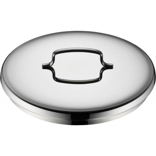 더블유엠에프 WMF Mini Saucepan with metal lid, small, 16 cm, 1,2l, Cromargan polished stainless steel, induction, stackable, ideal for small portions or single households