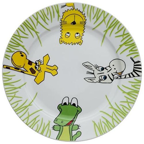 더블유엠에프 WMF Childrens Crockery Plate Safari Dishwasher-Safe Porcelain