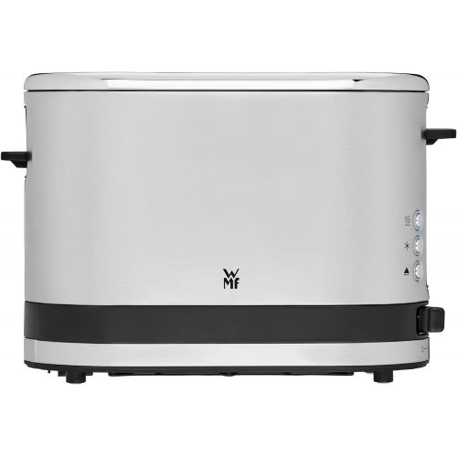 더블유엠에프 WMF KUECHENminis 1-slice toaster long slot XXl-Toast bun top 7 browning levels overheating protection 600W stainless steel matt