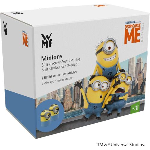 더블유엠에프 WMF Minions Salt Shaker Set of 2 Plastic BPA Free