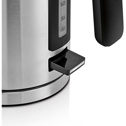 더블유엠에프 Besuchen Sie den WMF-Store WMF LONO Wasserkocher 1,6 l, 2400 W, aussenliegende Wasserstandsanzeige, Kalk-Wasserfilter, cromargan matt/silber