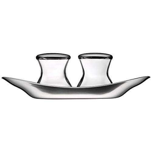 더블유엠에프 WMF 660079990 Wagenfeld Salt and Pepper Shaker Set