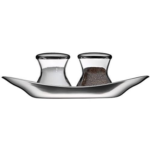 더블유엠에프 WMF 660079990 Wagenfeld Salt and Pepper Shaker Set