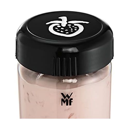 더블유엠에프 WMF Kitchen Minis yogurt cups set of 3 yogurt-to-go cups BPA-free expansion set 150 ml transparent