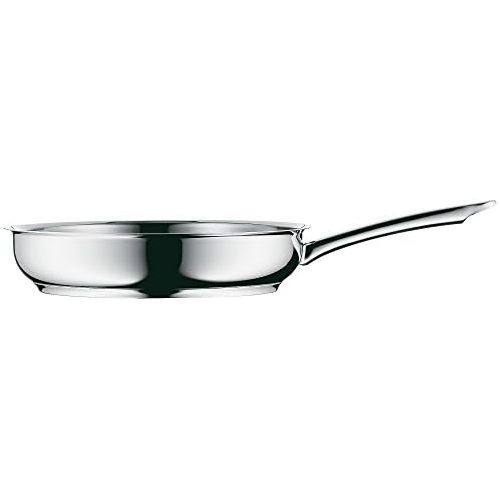 더블유엠에프 WMF Professional Stainless Steel Cromargan Frying Pan with Handle Uncoated Induction, Ø 24 cm