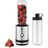 WMF KUECHENminis Smoothie-to-Go Mini Stand Mixer with two Mixing/Drinking Containers (0.6 Litre, 300 Watt, Cromargan)