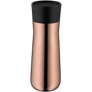 WMF Impulse Insulated Mug 350 ml Thermal Cup with Automatic Closure 360° Drink Opening Keeps Drinks Hot 8 Hours / 12 Hours Cold Vintage Copper