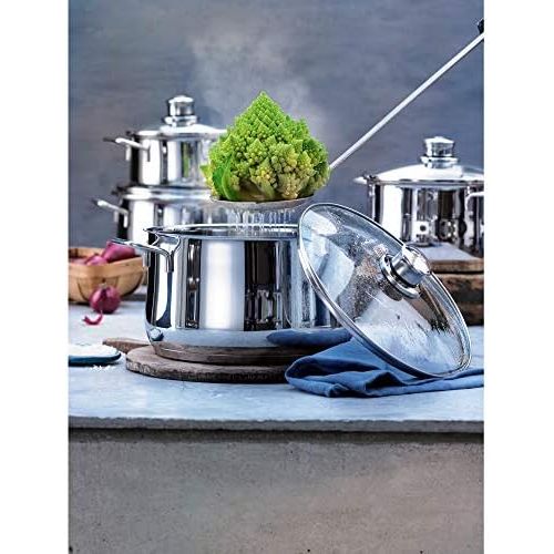 더블유엠에프 WMF Diadem Plus 0730026040 Saucepan Set, 6-Piece