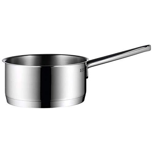 더블유엠에프 WMF Provence Set of Pots, 4 Pieces, with Glass Lid, Cooking Pot, Saucepan, Cromargan Stainless Steel, Polished, Suitable for Induction and Dishwasher Safe