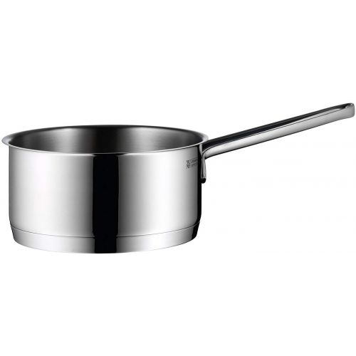 더블유엠에프 WMF Provence Set of Pots, 4 Pieces, with Glass Lid, Cooking Pot, Saucepan, Cromargan Stainless Steel, Polished, Suitable for Induction and Dishwasher Safe